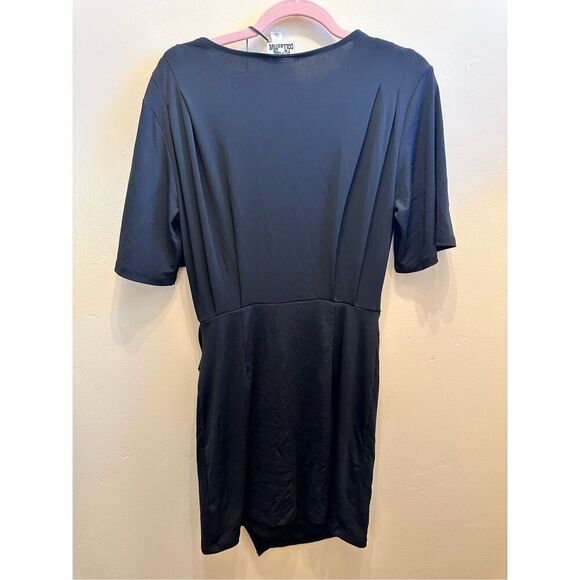 Future Collective Women’s Black Shirt Dress Size Small New - Picture 4 of 4